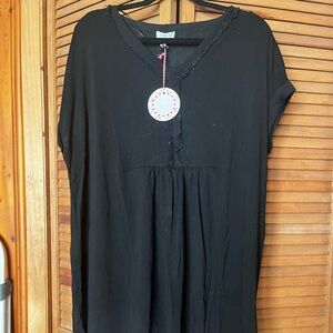Umgee Black Mini Dress